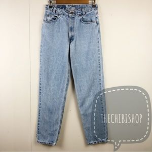 Levi's 550 vintage high waist Light wash denim jeans READ*